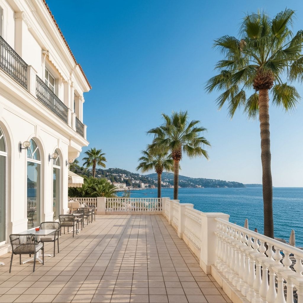 Luxury hotel on the French Riviera